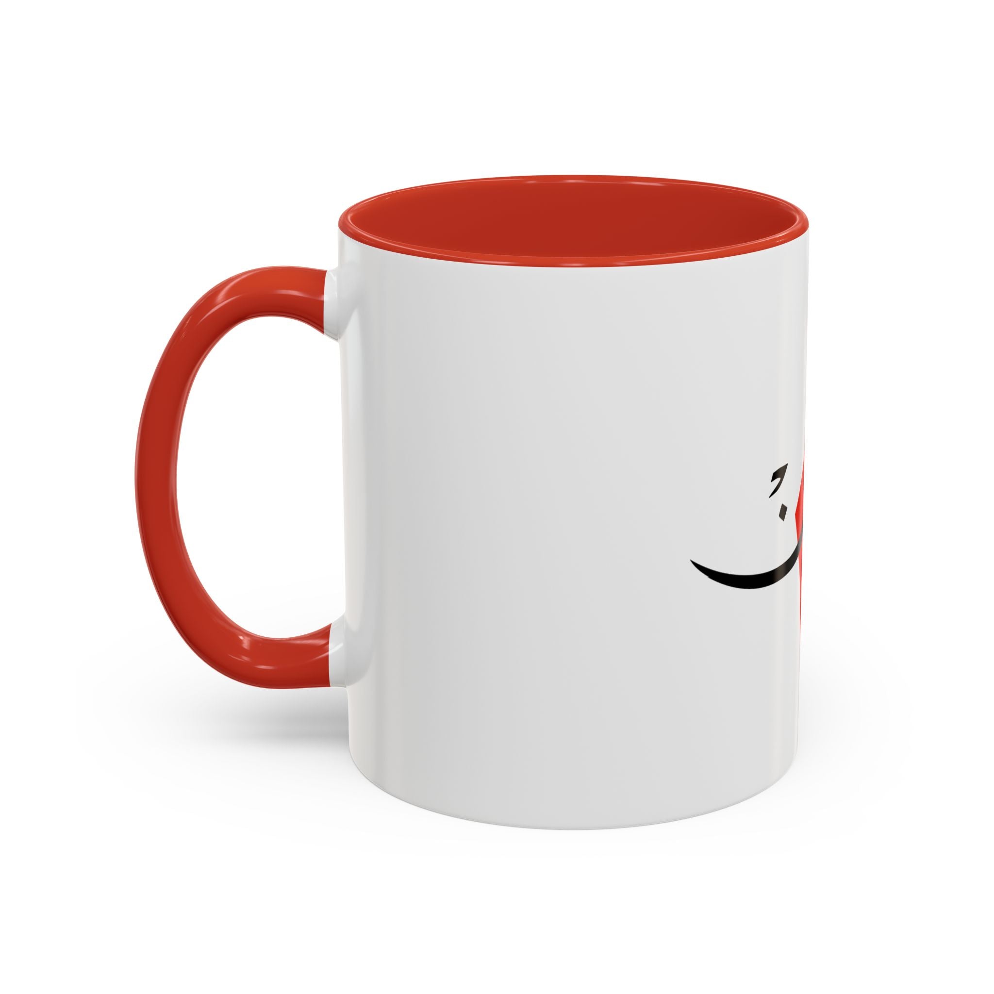 My Mug Palestine avec carte – Noir / Rouge / Vert / Blanc / Purple / Rose – Accent Coffee Mug (11oz)