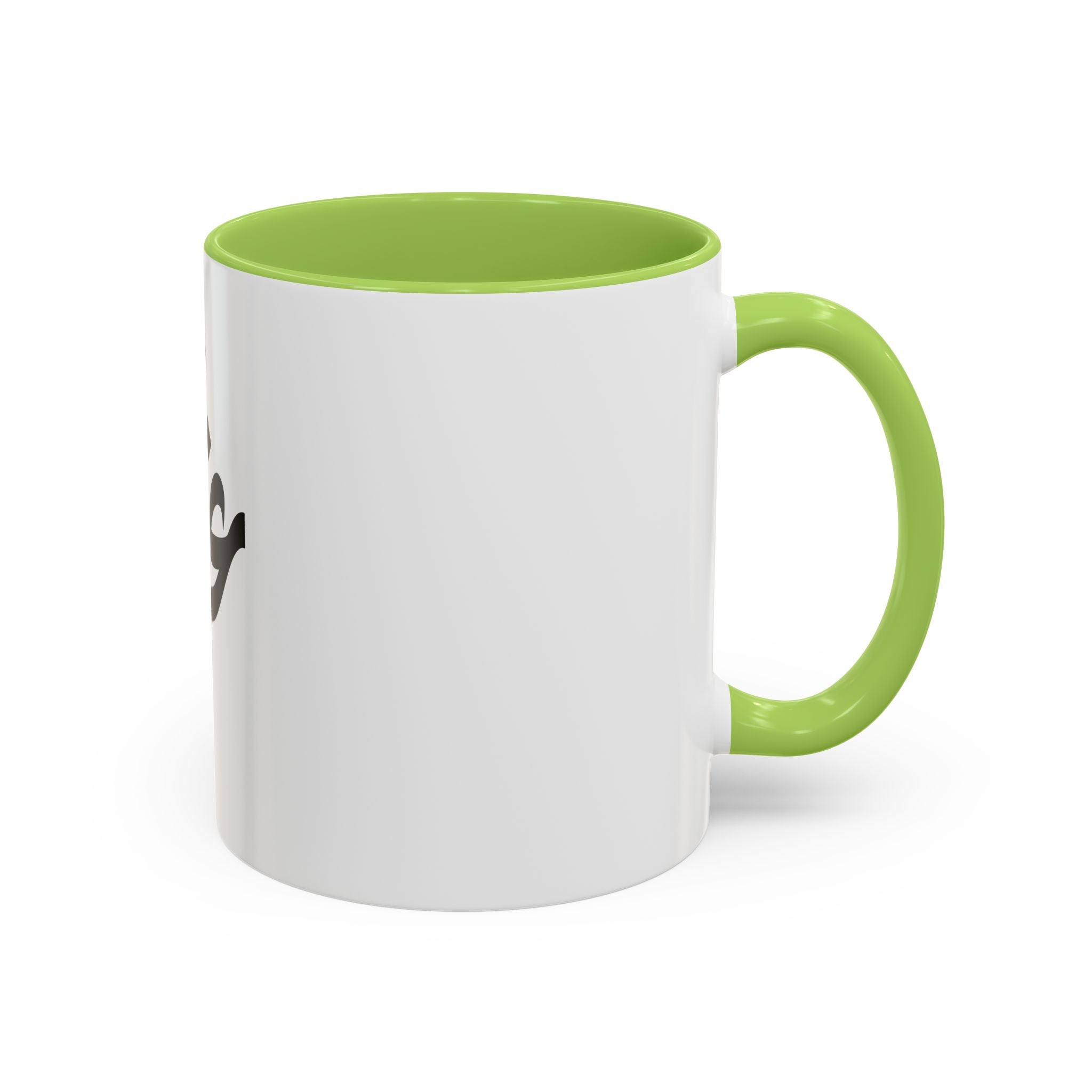 My Mug Gaza – Noir / Rouge / Vert / Blanc / Purple / Rose – Accent Coffee Mug (11oz)
