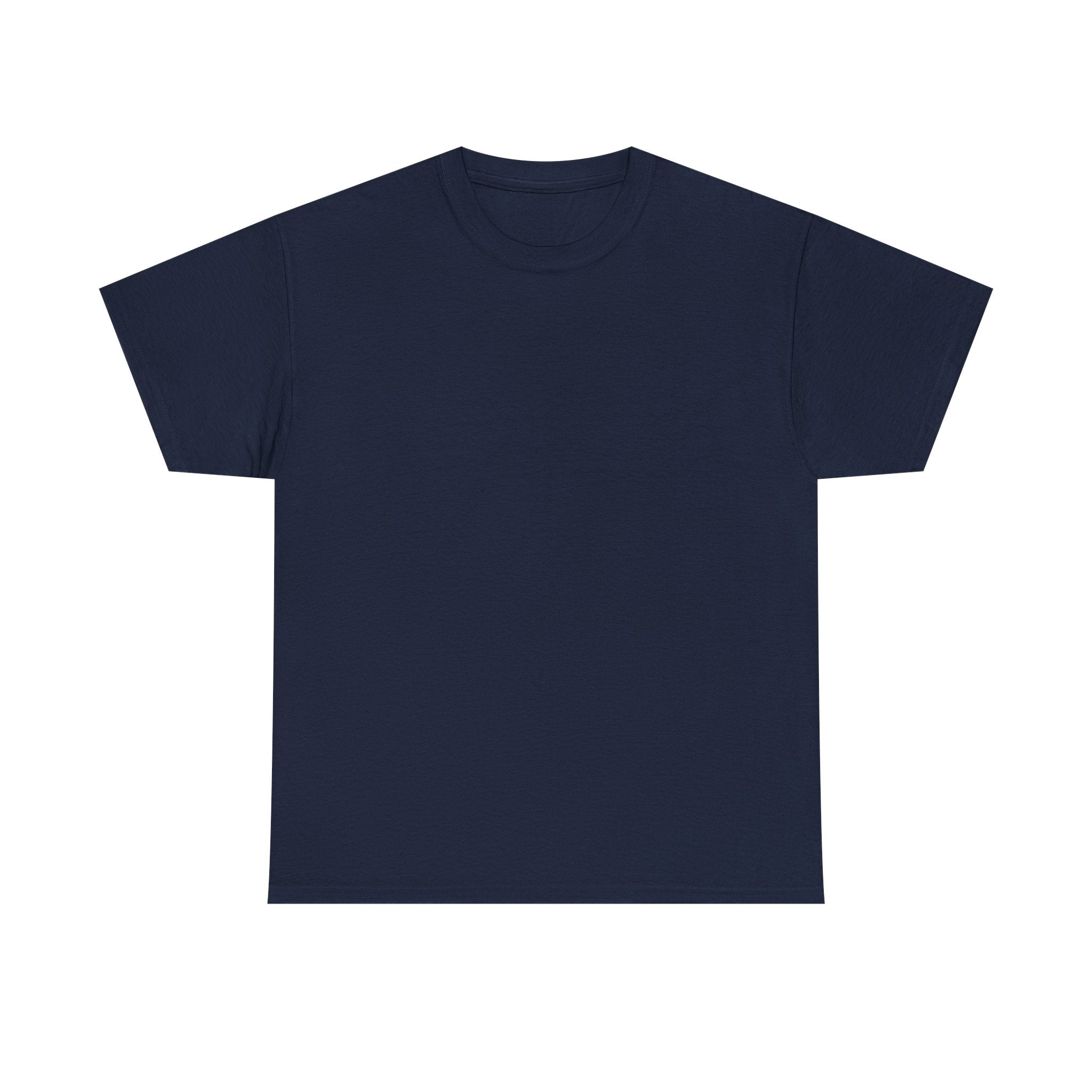 T-shirt arabe النتائج لا تأتي بالكلام – dos doré, monogramme HA – Heritage Arabic