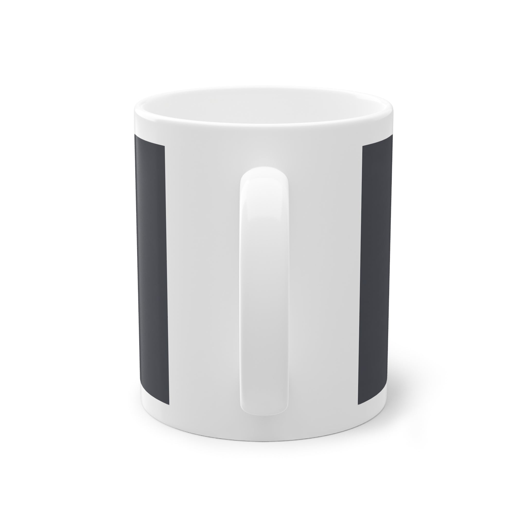 Mug prénom Mouhammad محمد, calligraphie arabe dorée et étoile géométrique à 8 pointes sur fond gris ardoise – Heritage Arabic