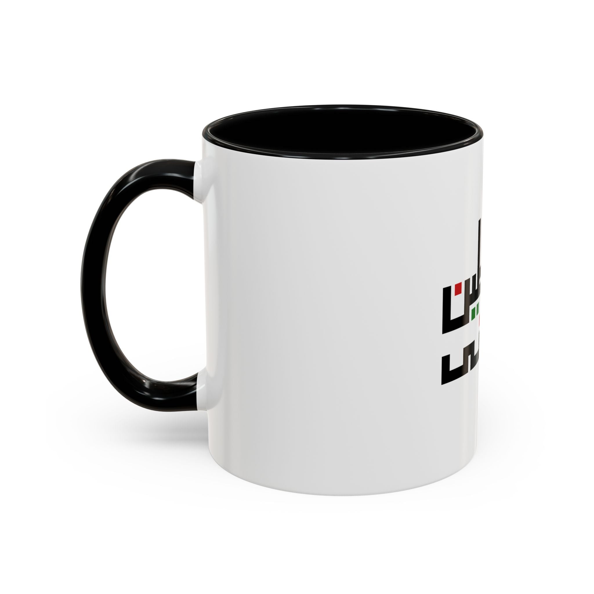 My Mug Palestine قضيتي – Noir / Rouge / Vert / Blanc / Purple / Rose – Accent Coffee Mug (11oz)